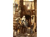 Saint Joseph seeks a lodging at Bethlehem, from The Life of Jesus Christ by J.J.Tissot, 1899